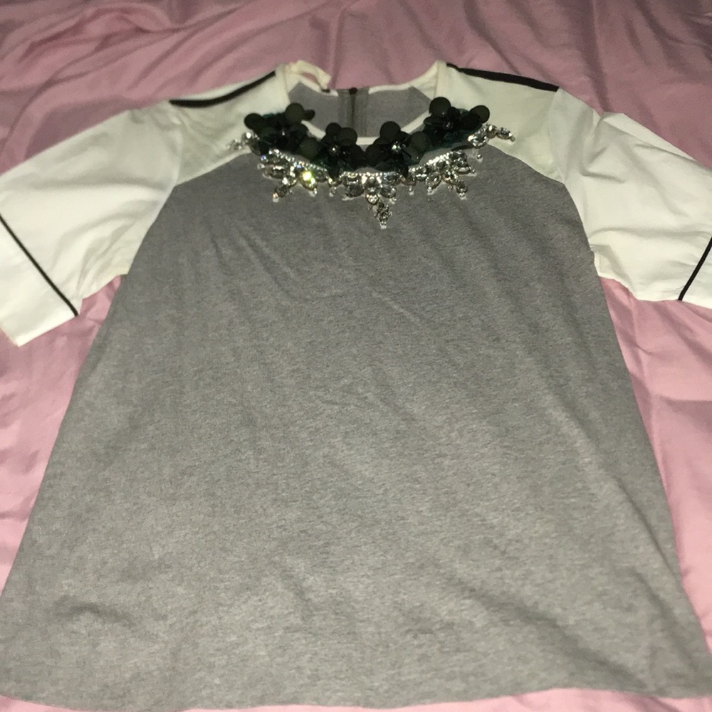 AUTHENTIC MARNI CRYSTAL EMBOSSED TOP